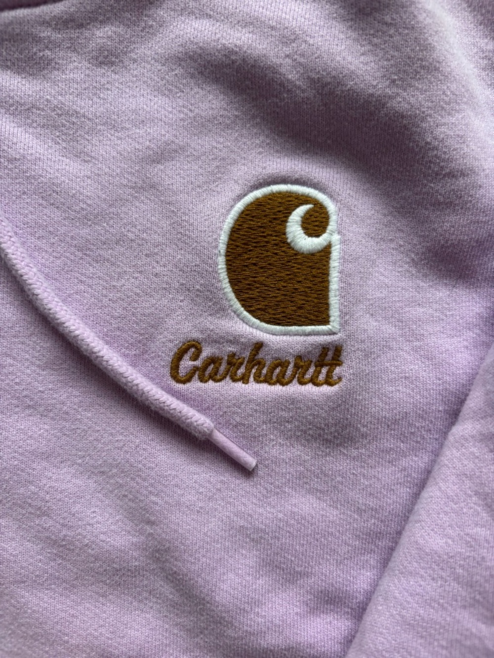 Carhartt Tencell Fiber Purple Hoodie - Picture 3 of 5